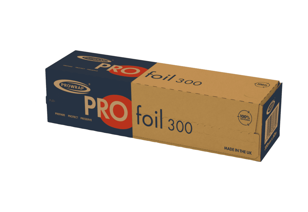 JR306010U - PROWRAP 300MM X 60M FOIL CUTTERBOX